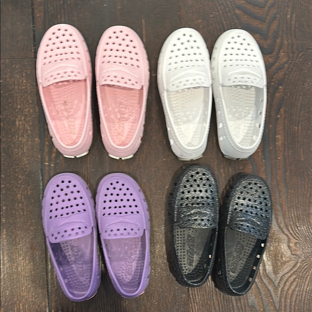 Floafers size 8 toddler girl lot